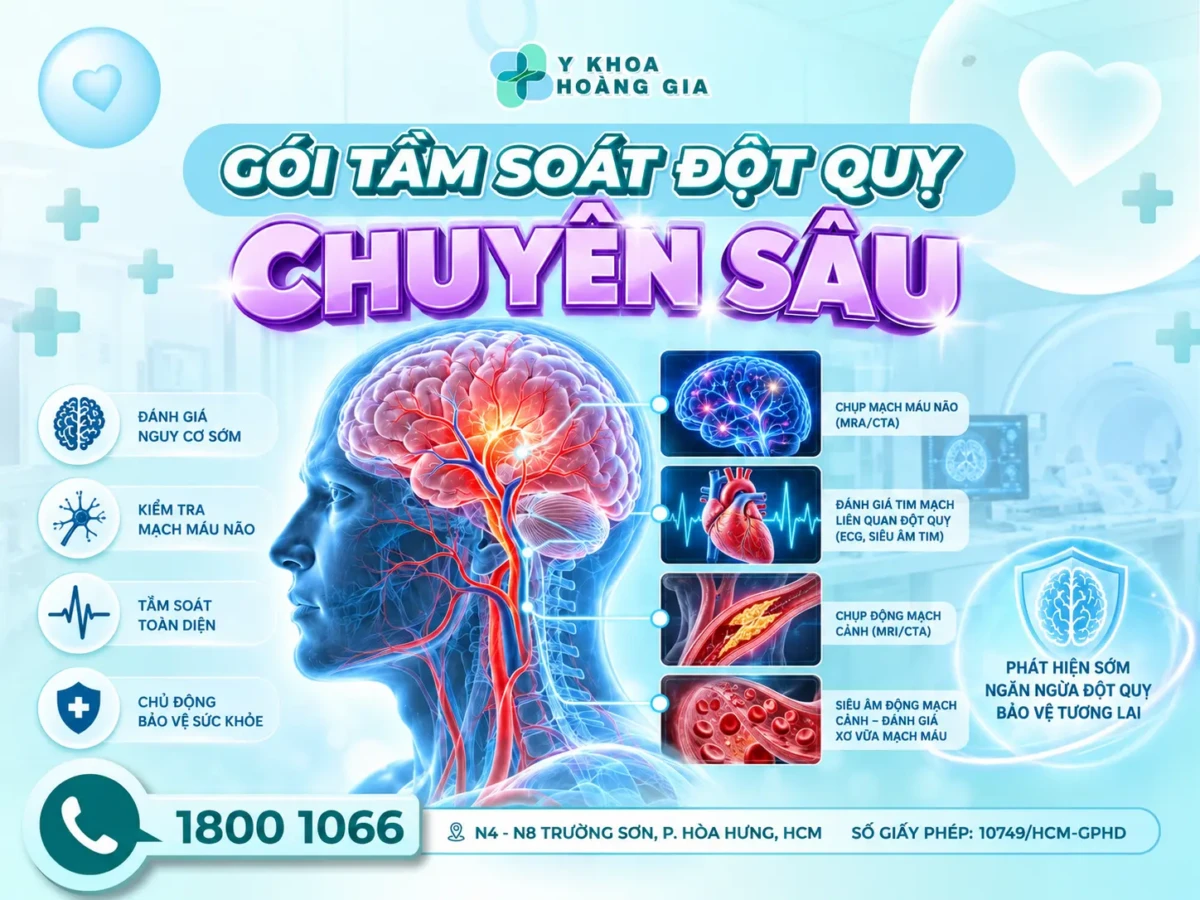 GÓI TẦM SOÁT ĐỘT QUỴ CHUYÊN SÂU