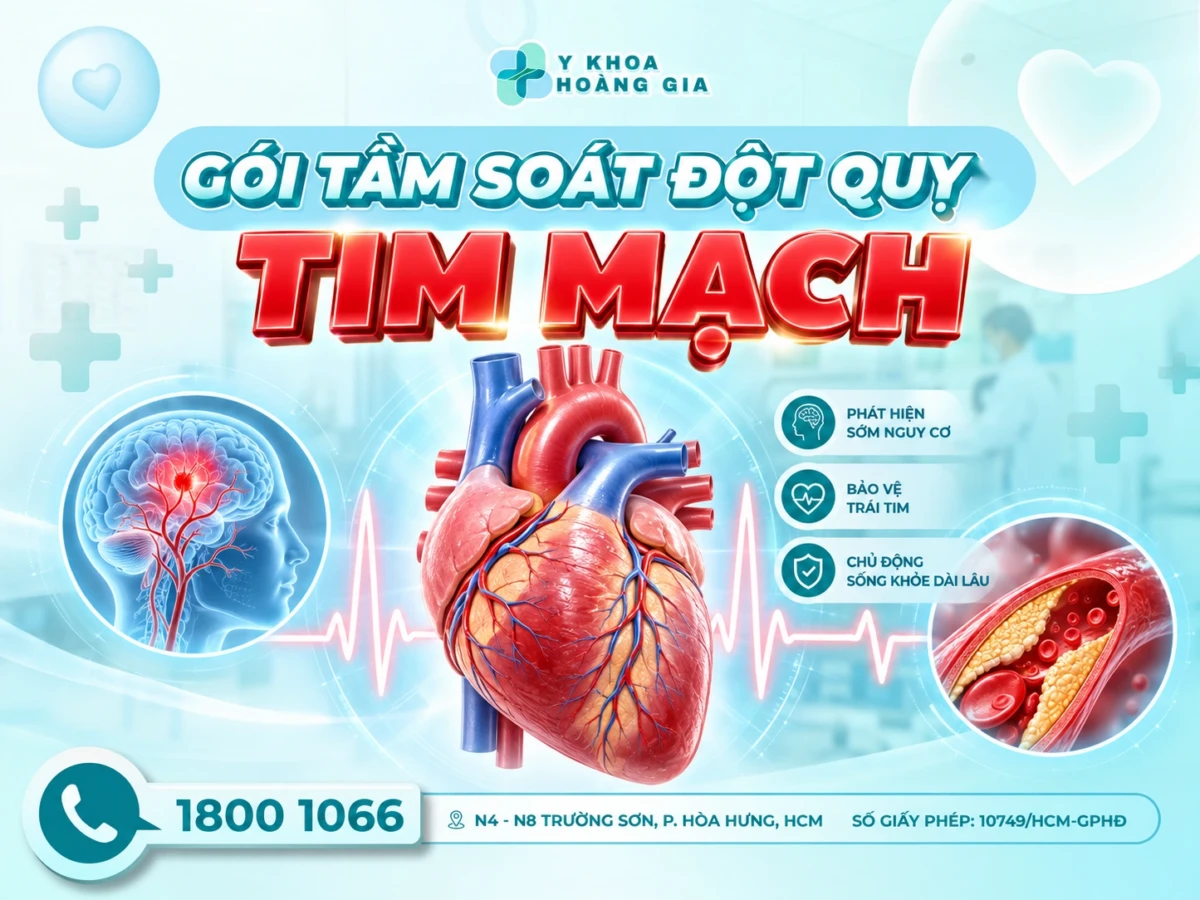 GÓI TẦM SOÁT ĐỘT QUỴ TIM MẠCH